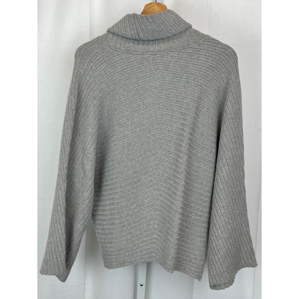 MOTH Anthropologie Tisbury Cowl Sweater Dolman Long Sleeve Pullover Gray Size S - Picture 2 of 10